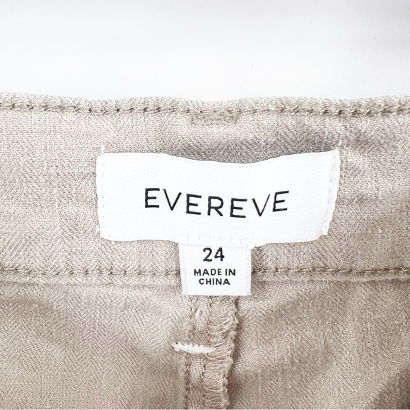 ✅ EVEREVE Beth Wide Leg Pant LINEN BLEND SIZE 24 - Picture 2 of 5